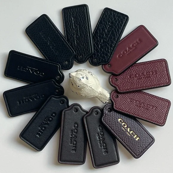 2.25” COACH Fob Bag Charm Keychain Hang Tag - Picture 2 of 5